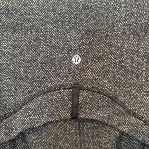 Lululemon Define Jacket in Heathered Herringbone Black Grey Size 4 - Picture 11 of 11